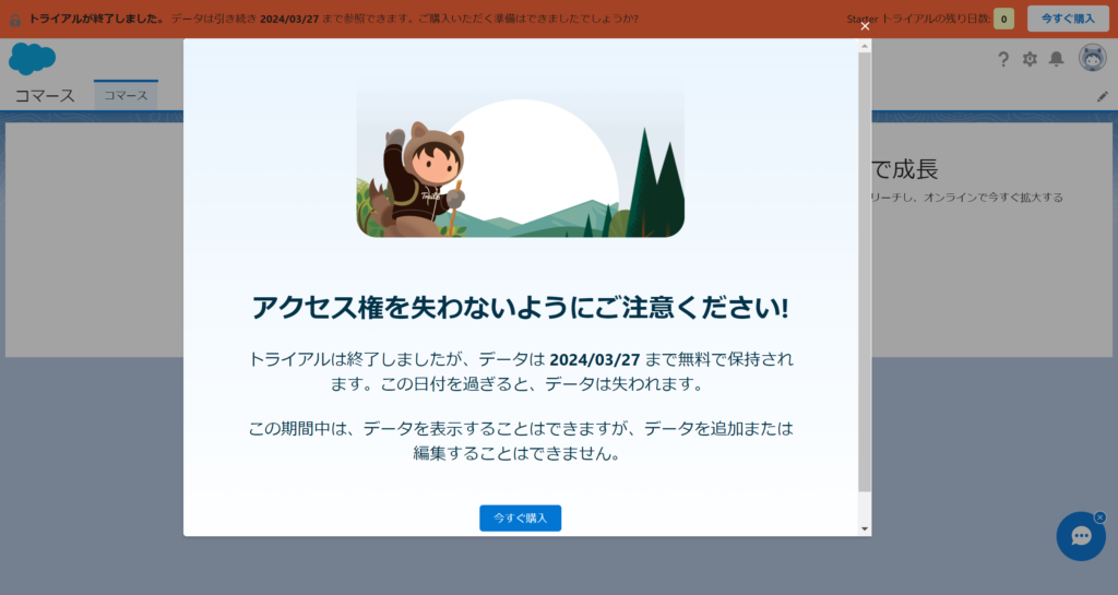 Salesforceのスタータープラン