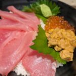 タカマル鮮魚店 4号店の三宝丼